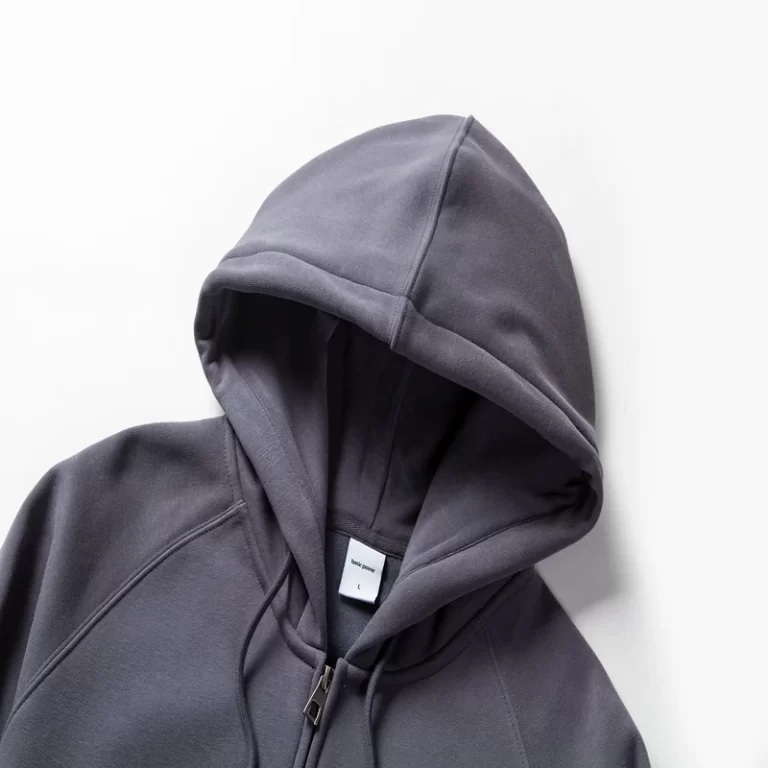 Solid Color Hoodie Men Fashion Zip Up Long Sleeve Oversized Jacket Coat Harajuku Gothic Hooded Sweatshirt Y2K Teen BP13813 - Image 7